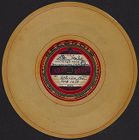 Acetate record with message from Lt. Arthur McIntyre